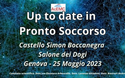 Up to date in Pronto Soccorso-Genova, 25 Maggio 2023